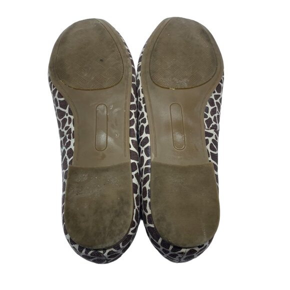 Baretraps Ballet Slippers Women 8.5 EMERY Animal Print Comfort Slip On Shoes - Picture 7 of 7